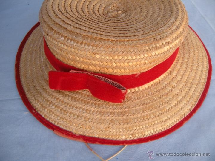 Antig&uuml;edades: SOMBRERO DE NI&Ntilde;A CON LAZO - Foto 1