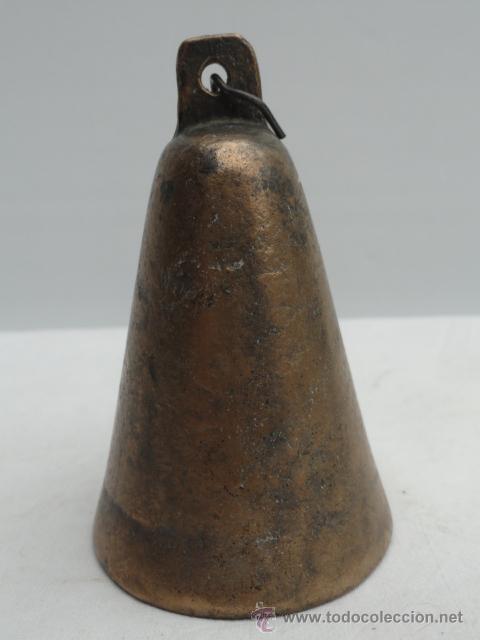 Antig&uuml;edades: ANTIGUA CAMPANA DE BRONCE. - Foto 2