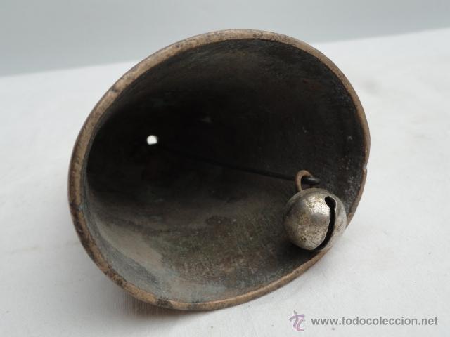 Antig&uuml;edades: ANTIGUA CAMPANA DE BRONCE. - Foto 3
