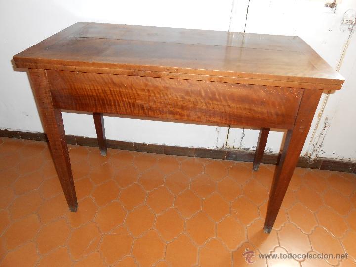 Antig&uuml;edades: MESA de libro - madera de Haya- finales de 1800- - Foto 5