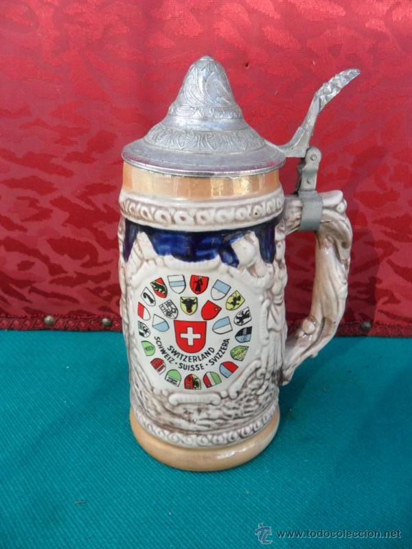Antig&uuml;edades: jarra ceramica holadesa - Foto 1