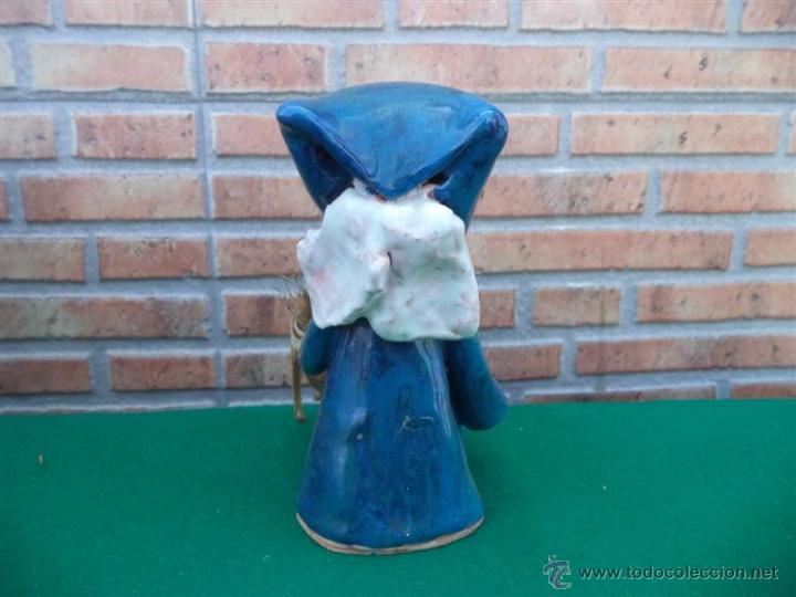 Antig&uuml;edades: figura de barro vidriadas a&ntilde;o 50 - Foto 2