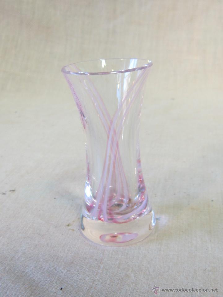 Antig&uuml;edades: VIOLETERO EN CRISTAL DE MURANO - Foto 2