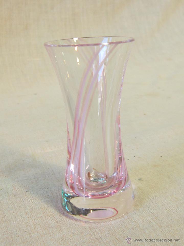 Antig&uuml;edades: VIOLETERO EN CRISTAL DE MURANO - Foto 4