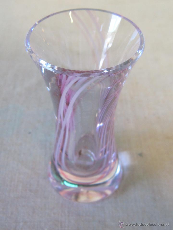 Antig&uuml;edades: VIOLETERO EN CRISTAL DE MURANO - Foto 5