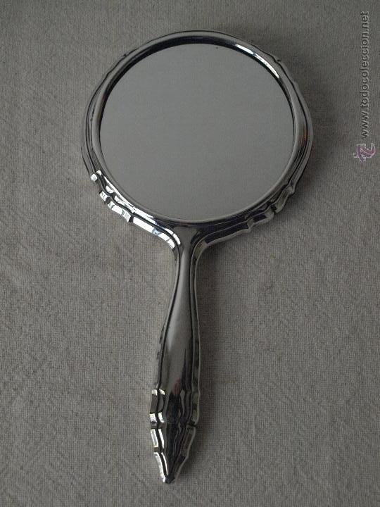espejo de mano plata maciza española 915 antigu - Compra venta en  todocoleccion