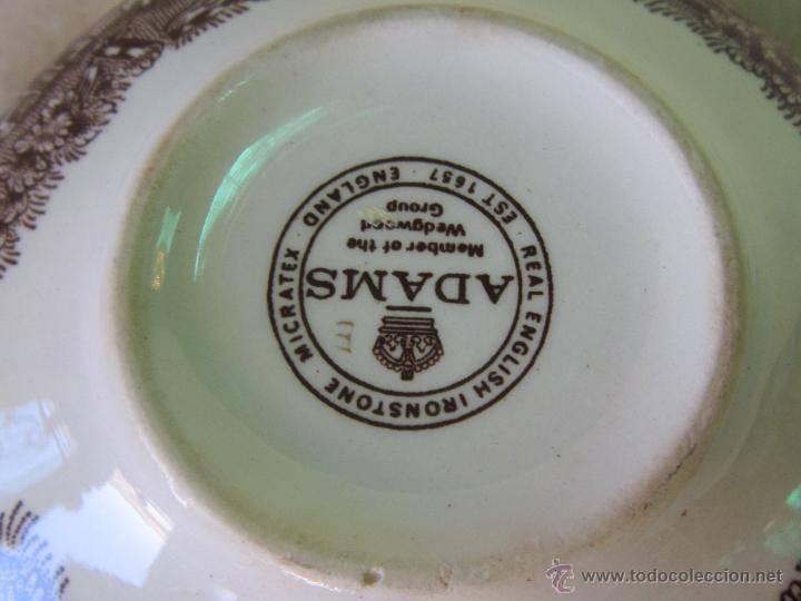 Antig&uuml;edades: CUENCO CON ASAS DE PORCELANA INGLESA - Foto 8