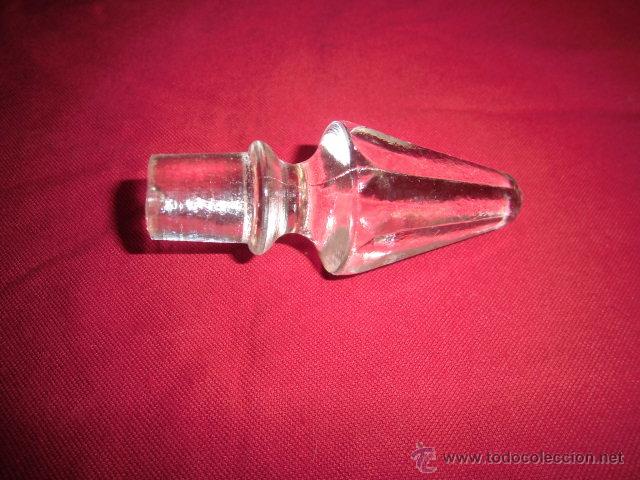 Antig&uuml;edades: ANTIGUO TAPON DE CRISTAL - Foto 2