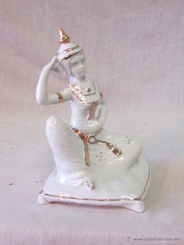 Antig&uuml;edades: BAILARINA INDU DE PORCELANA - Foto 5