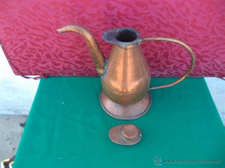 Antig&uuml;edades: cafetera de cobre de los a&ntilde;os 30 - Foto 2
