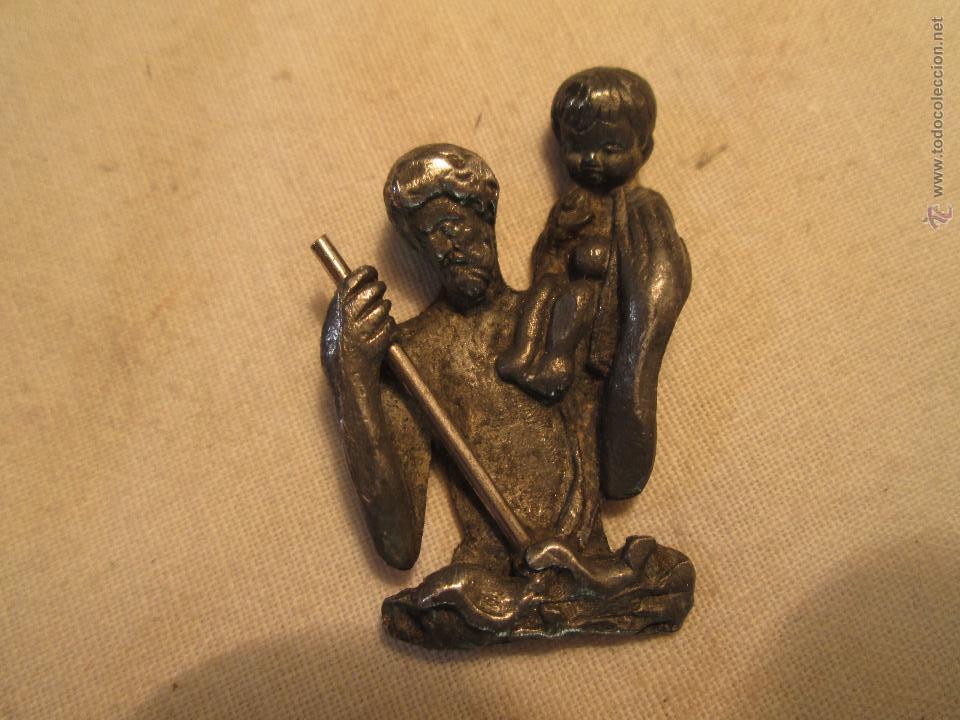 Antig&uuml;edades: PEQUE&Ntilde;A IMAGEN DE SAN CRISTOBAL - Foto 1