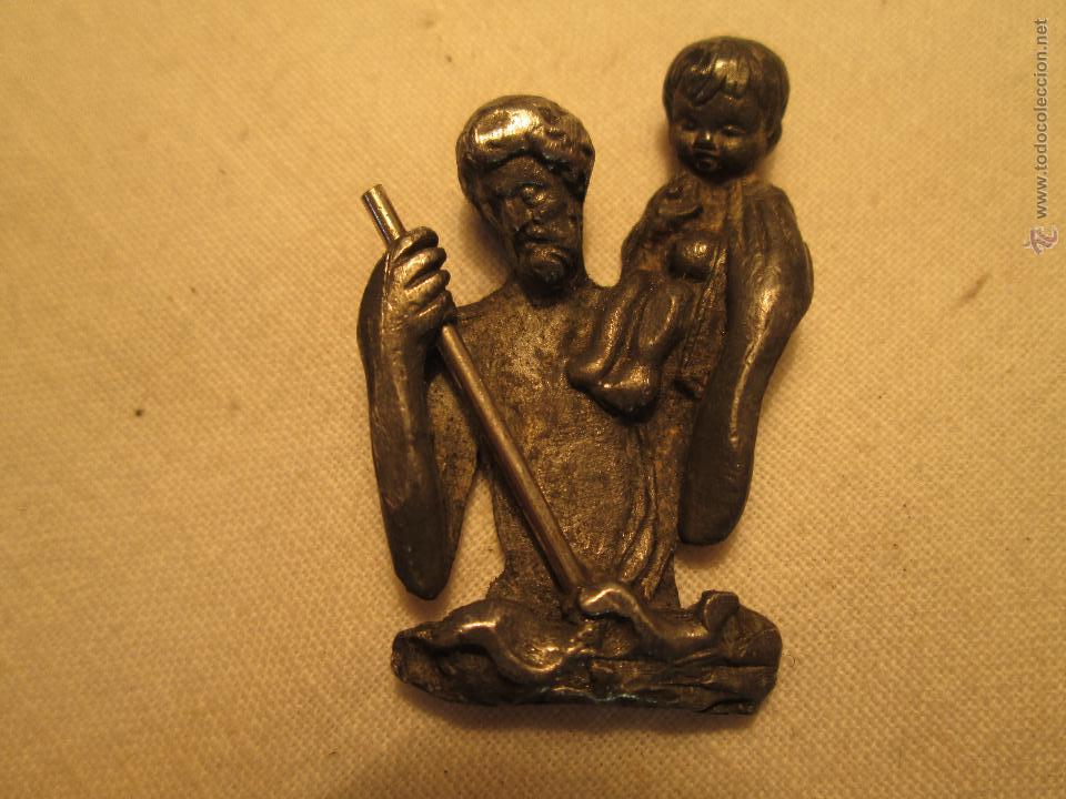 Antig&uuml;edades: PEQUE&Ntilde;A IMAGEN DE SAN CRISTOBAL - Foto 2