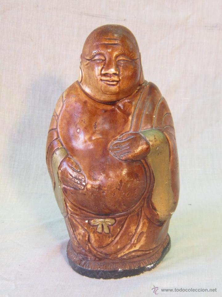 Antig&uuml;edades: FIGURA DE BUDA EN ESCAYOLA - Foto 1