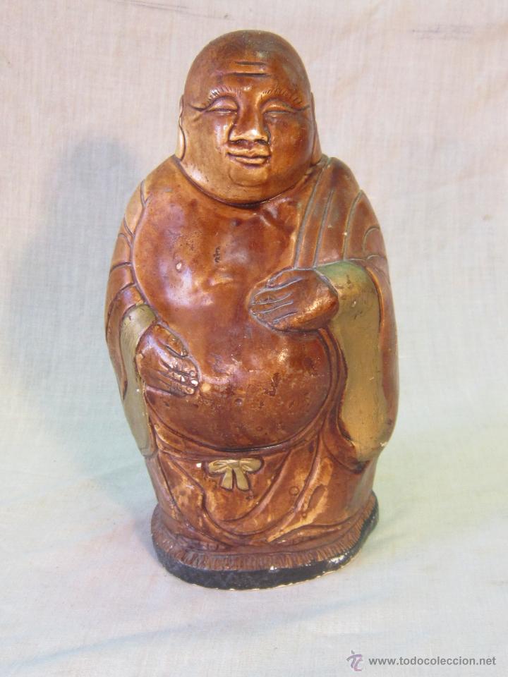 Antig&uuml;edades: FIGURA DE BUDA EN ESCAYOLA - Foto 4