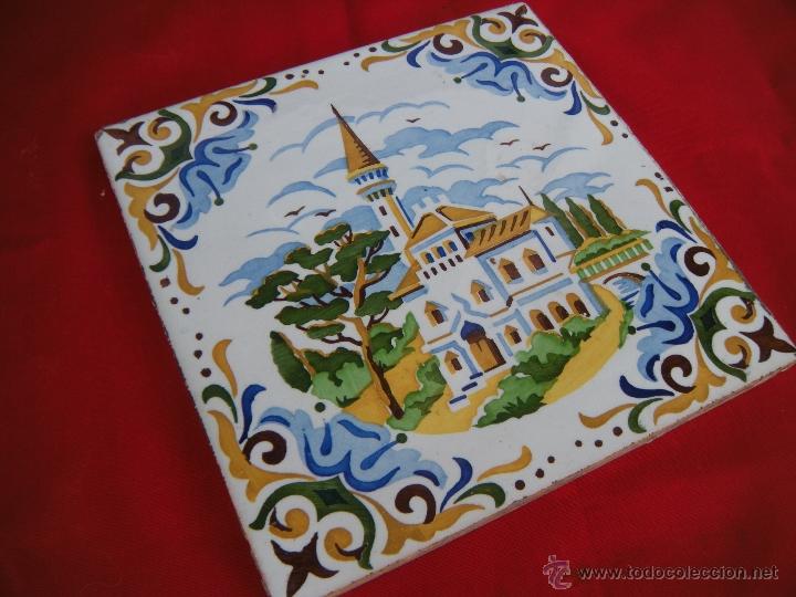 Antig&uuml;edades: ANTIGUO AZULEJO - Foto 3