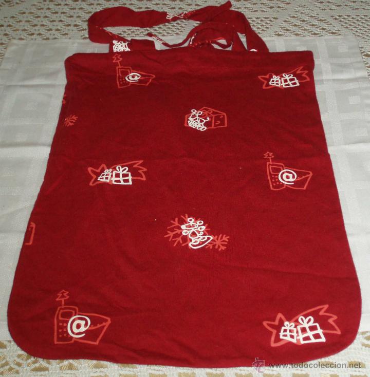 Antig&uuml;edades: bolsa de tela japonesa medidas 39 x 29 cms