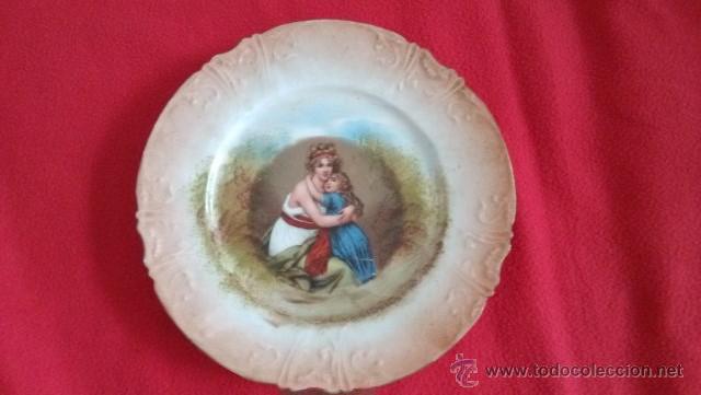 Antig&uuml;edades: ANTIGUO PLATO DE PORCELANA - Foto 1