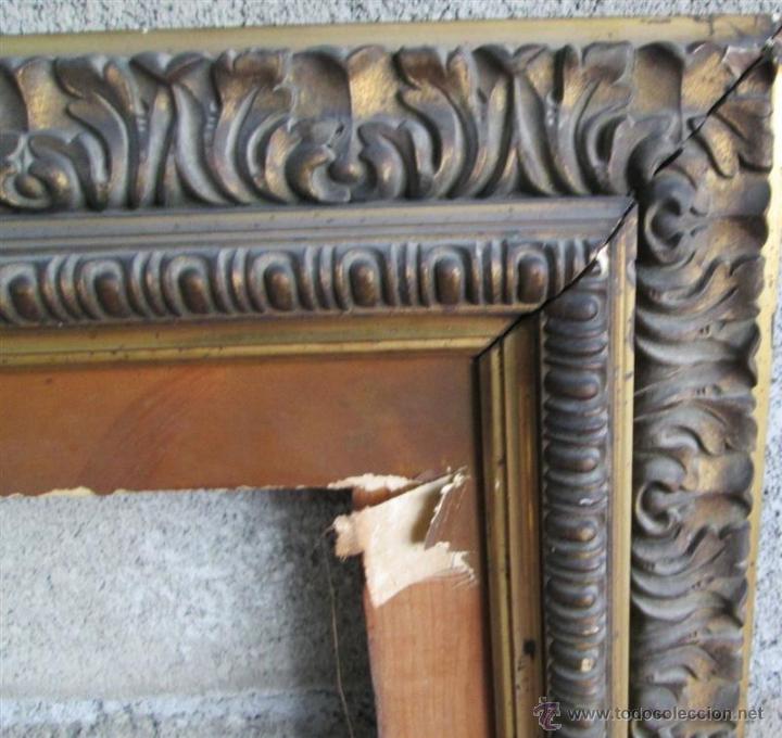 Antig&uuml;edades: Marco dorado antiguo - Foto 4