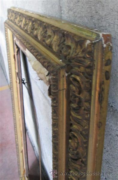 Antig&uuml;edades: Marco dorado antiguo - Foto 7