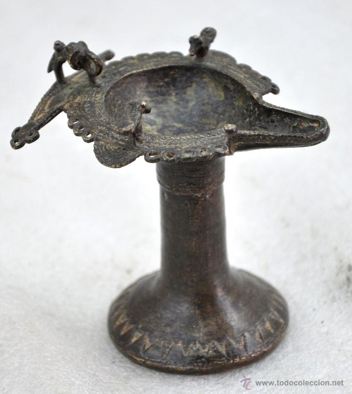 Antig&uuml;edades: Lampara de aceite n&ordm; 009 - Foto 1