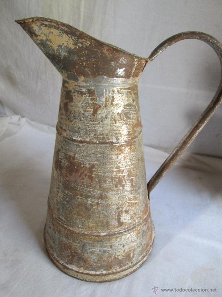 Antig&uuml;edades: JARRA DE CHAPA PARA LAVABO. - Foto 1