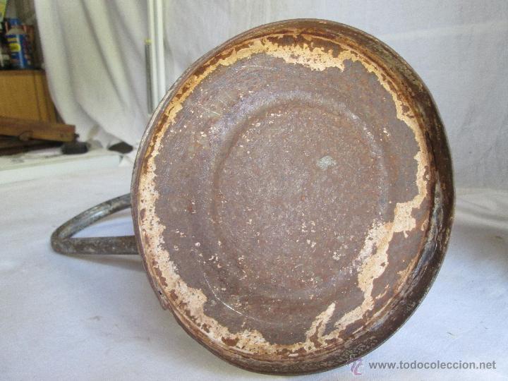 Antig&uuml;edades: JARRA DE CHAPA PARA LAVABO. - Foto 4