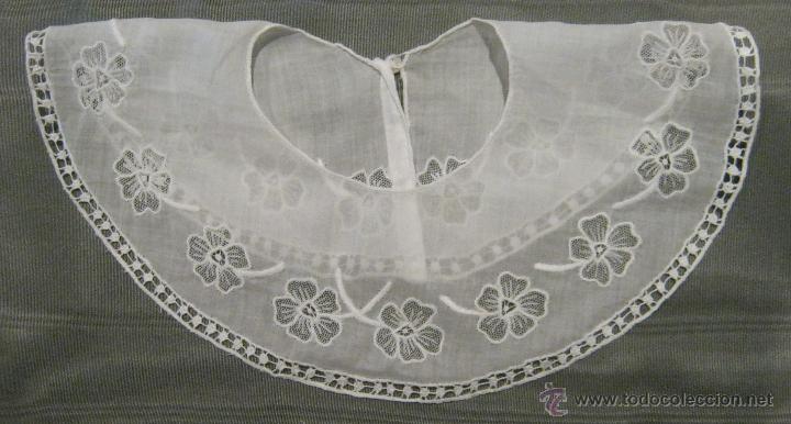 Antig&uuml;edades: ANTIGUO CUELLO DE  ENCAJE   PPIO. S. XX - Foto 1