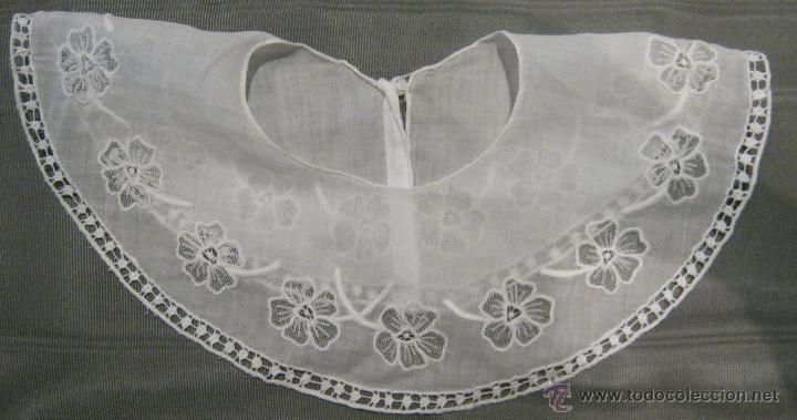 Antig&uuml;edades: ANTIGUO CUELLO DE  ENCAJE   PPIO. S. XX - Foto 2