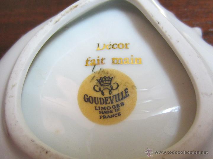 Antig&uuml;edades: peque&ntilde;o plato de limoges - Foto 2