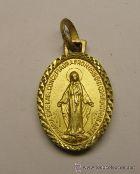 Antig&uuml;edades: Medalla de la Inmaculada Concepci&oacute;n. - Foto 1