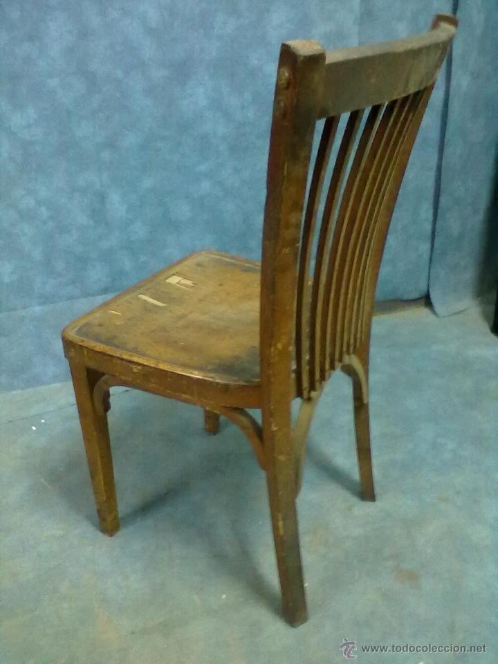 Antig&uuml;edades: SILLA DESPACHO AMERICANO PARA RESTAURAR. - Foto 2