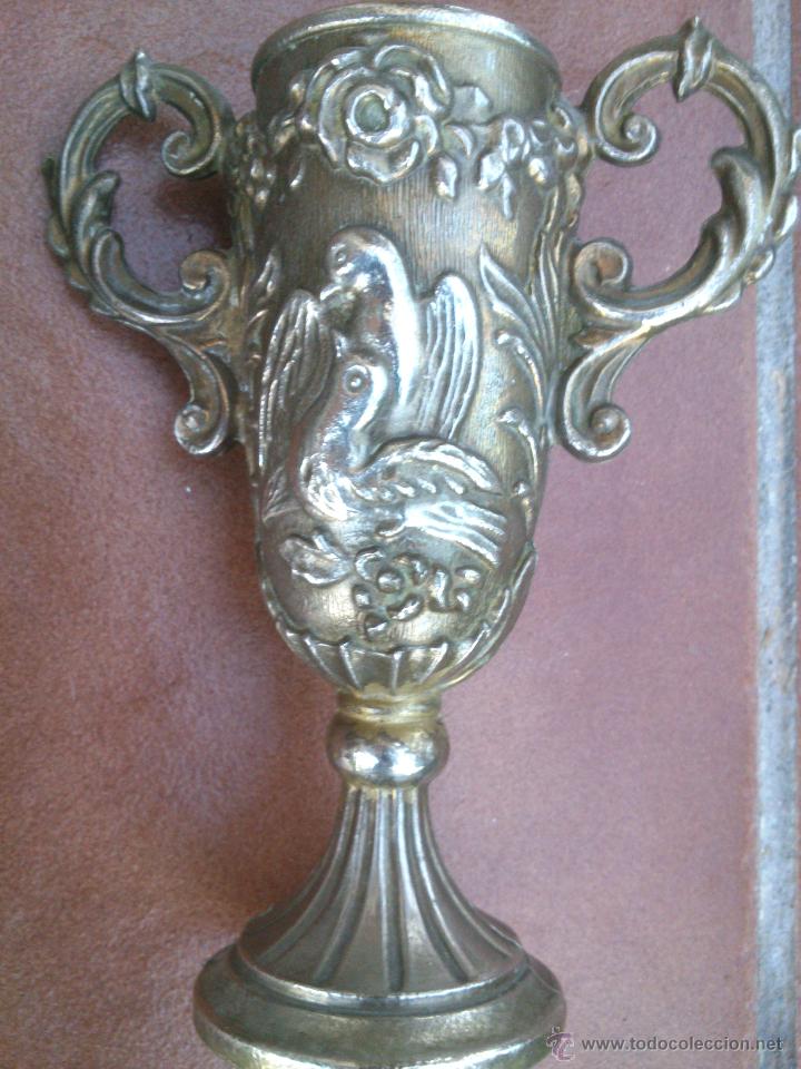 Antig&uuml;edades: PAREJA DE COPAS LABRADAS - Foto 3