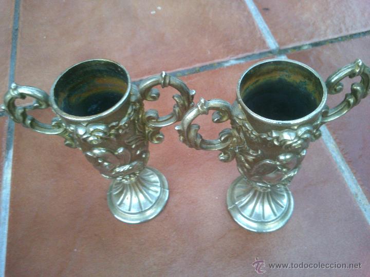 Antig&uuml;edades: PAREJA DE COPAS LABRADAS - Foto 5