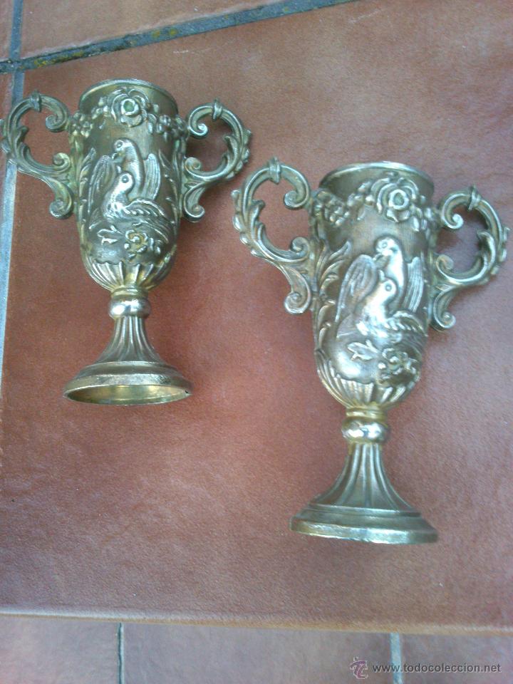Antig&uuml;edades: PAREJA DE COPAS LABRADAS - Foto 6