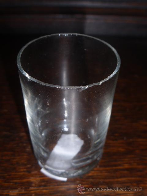 Antig&uuml;edades: ANTIGUO VASO DE CRISTAL PEQUE&Ntilde;O