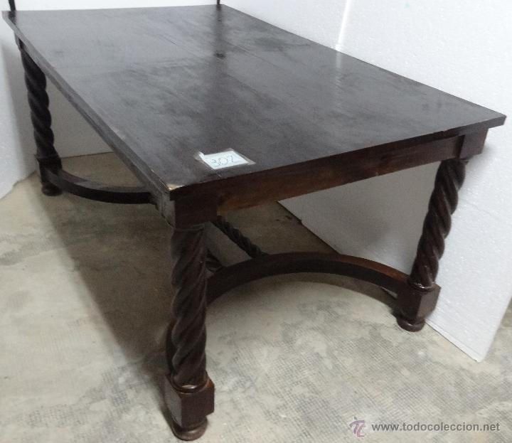 Antig&uuml;edades: MESA MADERA ROBLE, 6000-302 - Foto 12