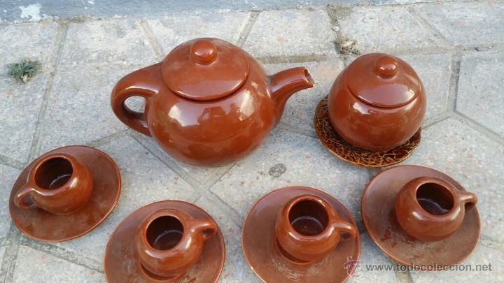 Antig&uuml;edades: precioso juego de chocolate. - Foto 5