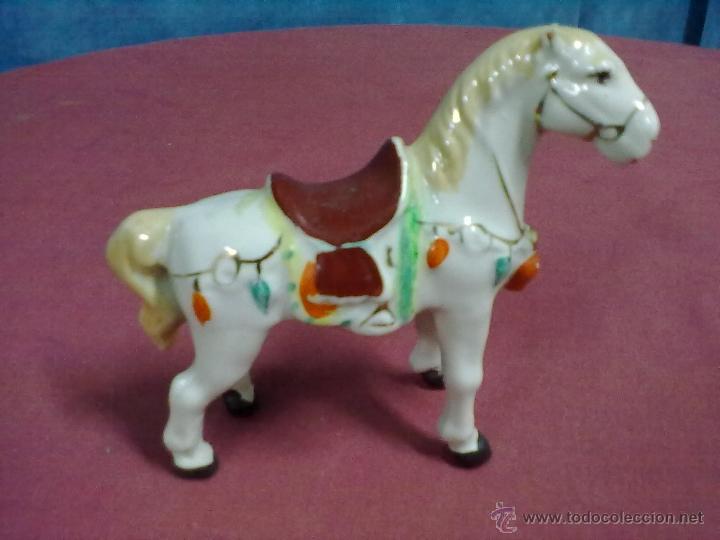 Antig&uuml;edades: CABALLO PORCELANA CHINA - Foto 1
