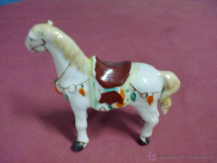 Antig&uuml;edades: CABALLO PORCELANA CHINA - Foto 3