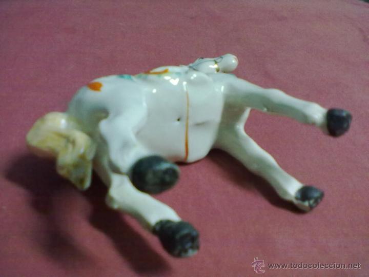 Antig&uuml;edades: CABALLO PORCELANA CHINA - Foto 5