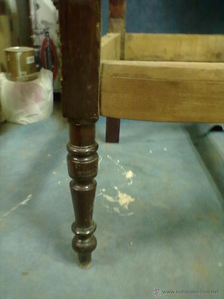 Antig&uuml;edades: SOFA CAPITONE ALFONSINO PARA ACABAR TERMINAR - Foto 4