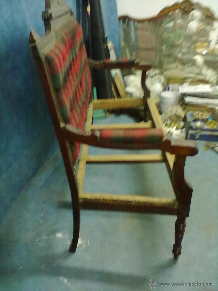 Antig&uuml;edades: SOFA CAPITONE ALFONSINO PARA ACABAR TERMINAR - Foto 5