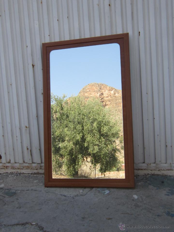 Antig&uuml;edades: ESPEJO EN MADERA - Foto 2