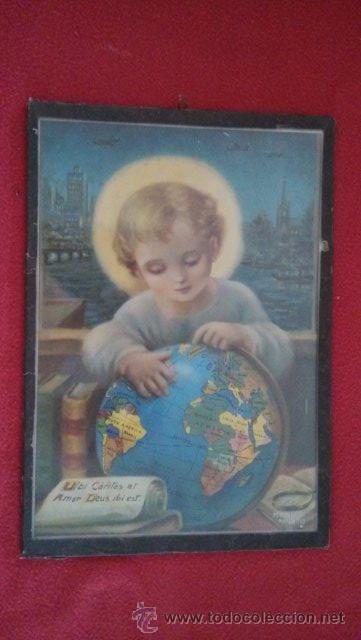 Antig&uuml;edades: UNI CARITAS ET AMOR DEUS IBI EST 1947 - Foto 1