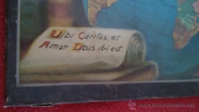 Antig&uuml;edades: UNI CARITAS ET AMOR DEUS IBI EST 1947 - Foto 2