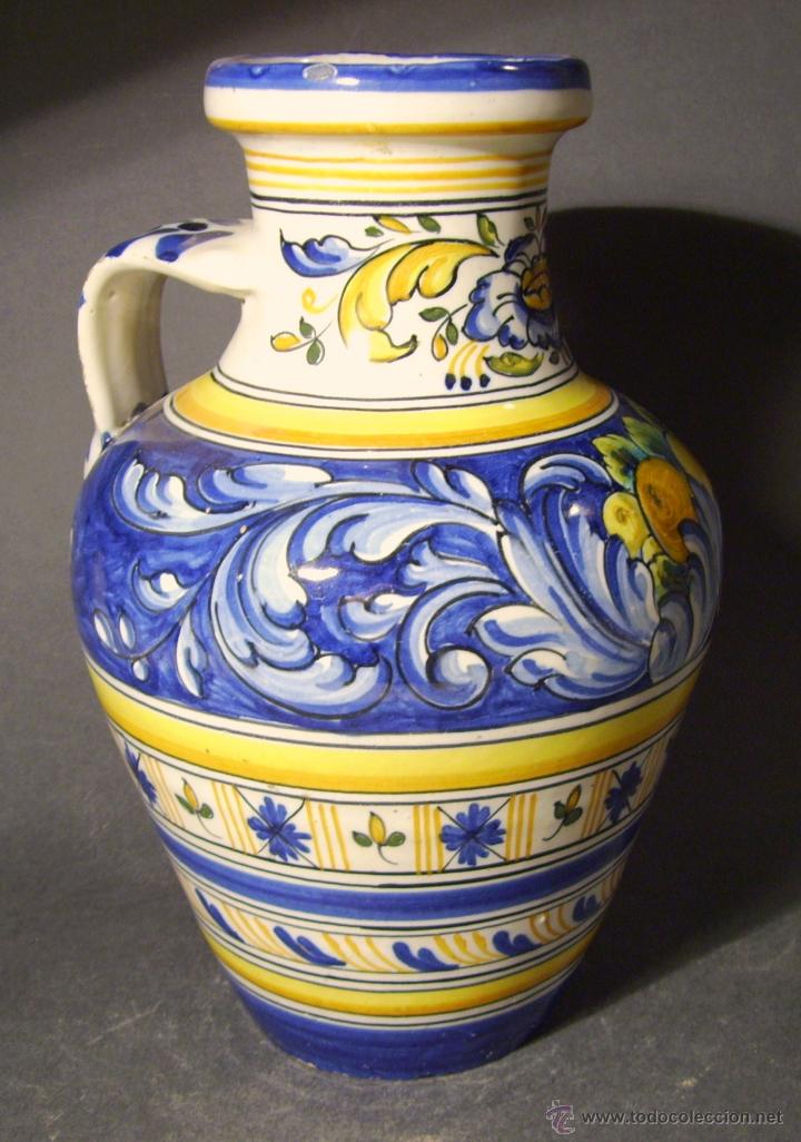 Antig&uuml;edades: CANTARO  CERAMICA  DE  TALAVERA - Foto 2