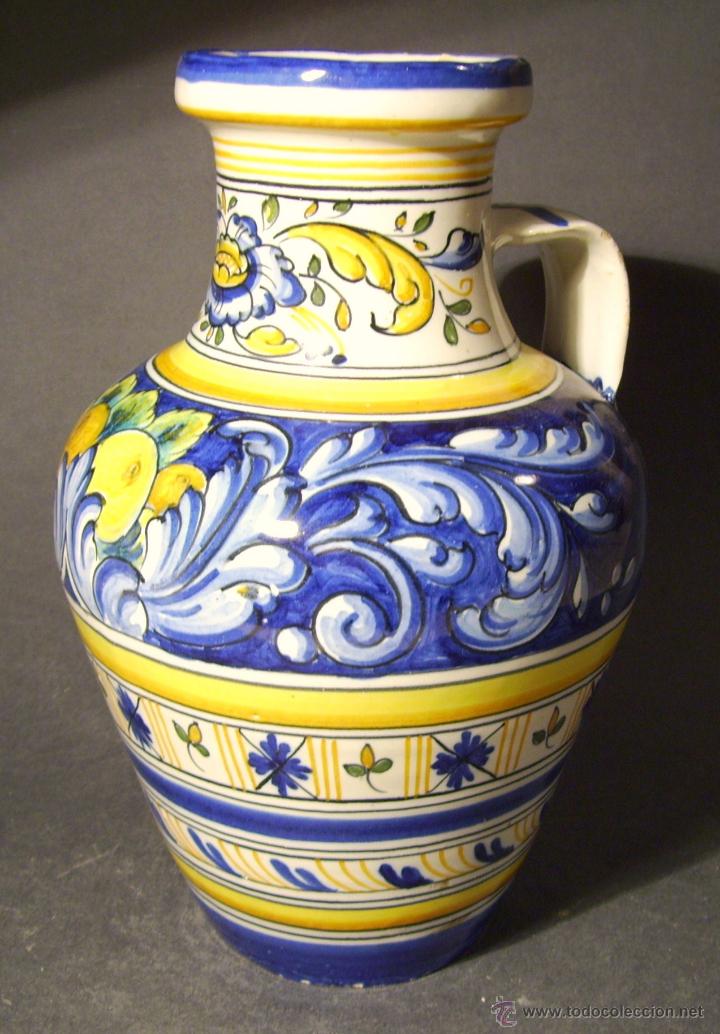 Antig&uuml;edades: CANTARO  CERAMICA  DE  TALAVERA - Foto 3
