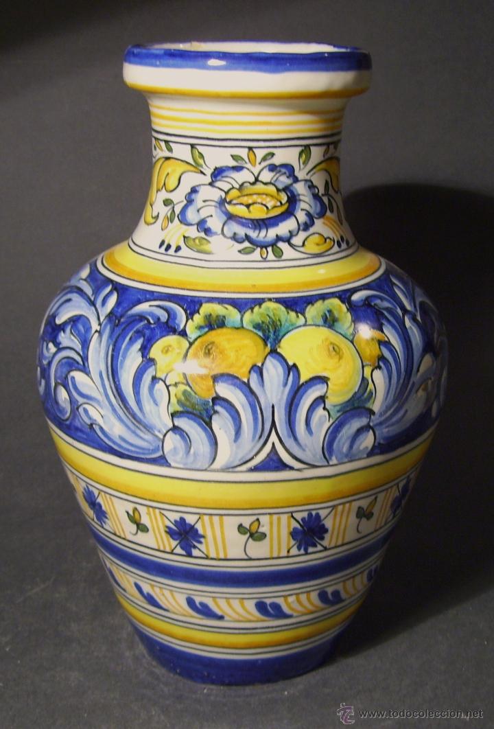 Antig&uuml;edades: CANTARO  CERAMICA  DE  TALAVERA - Foto 4