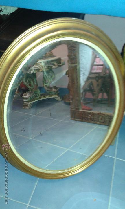 Antig&uuml;edades: ESPEJO FRANCES. Ba&ntilde;ado en oro - Foto 1