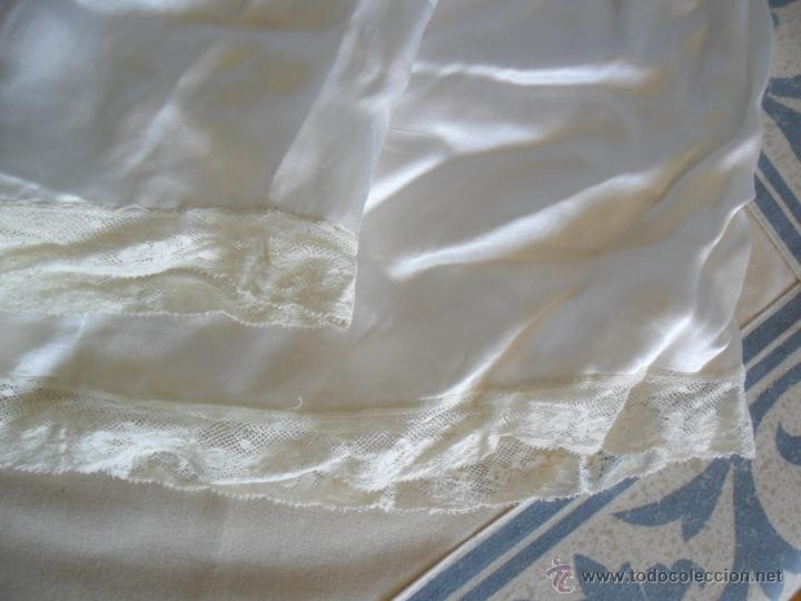 Antig&uuml;edades: BRAGAS DE RASO CON ENCAJE ANTIGUAS - Foto 4